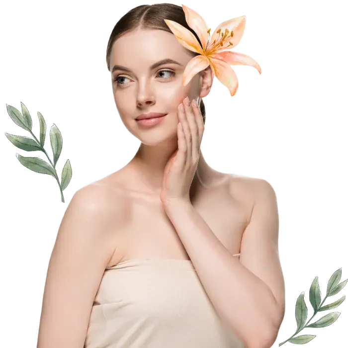 Beautiful Girl Posing Gracefully